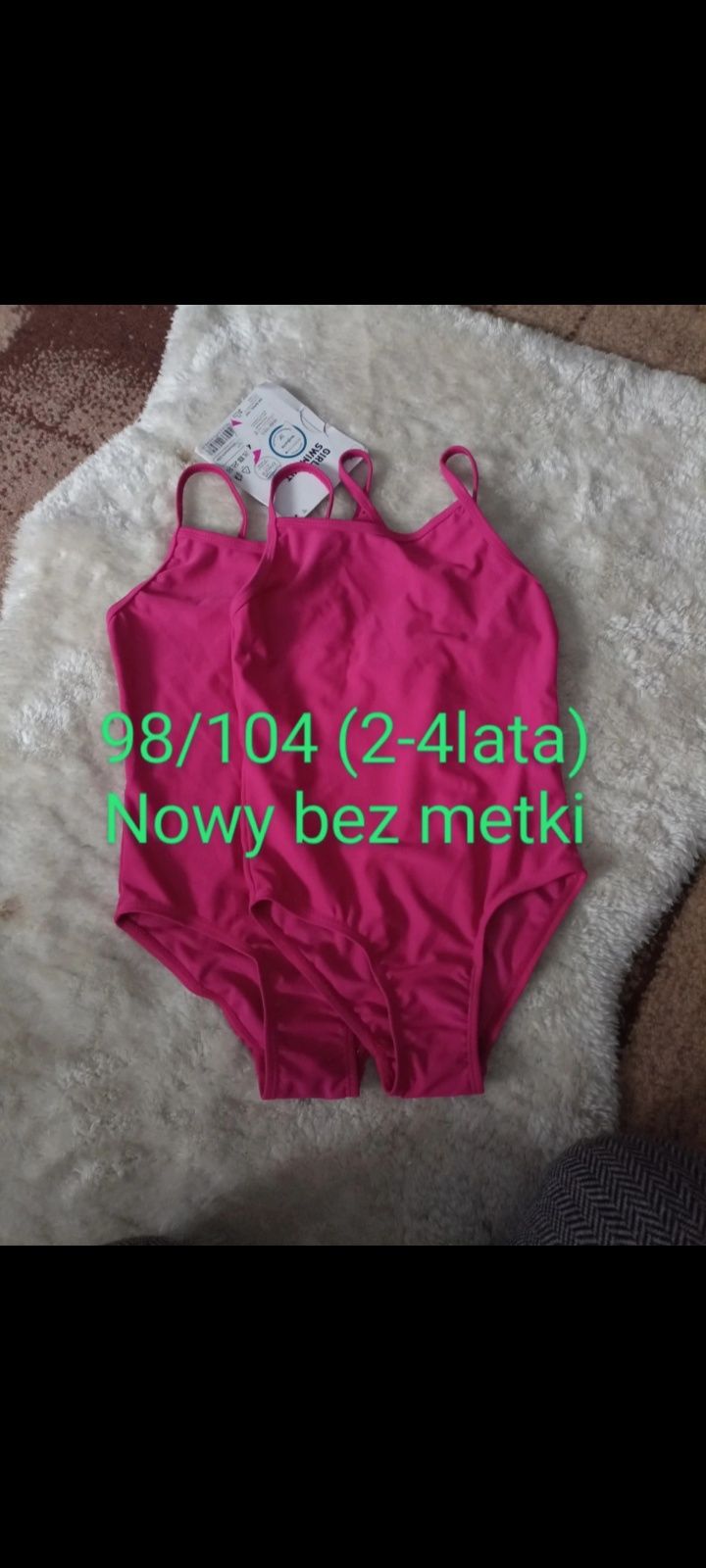 Strój jednoczęściowy 98/104 (2-4lata) nowy bez metki