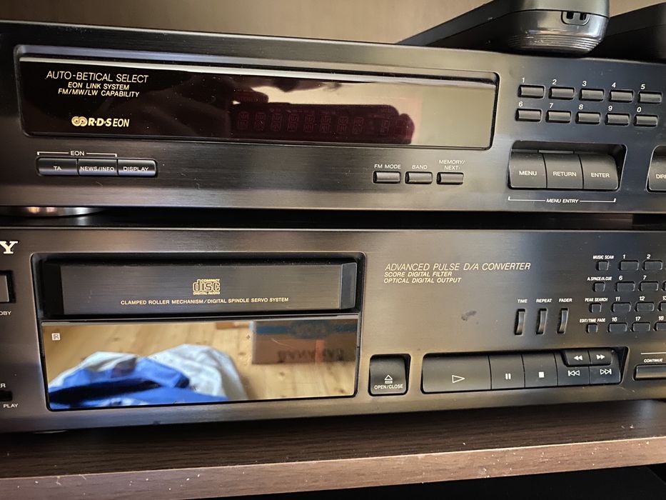 Sony wzmacniacz,cd,radio,kolumny