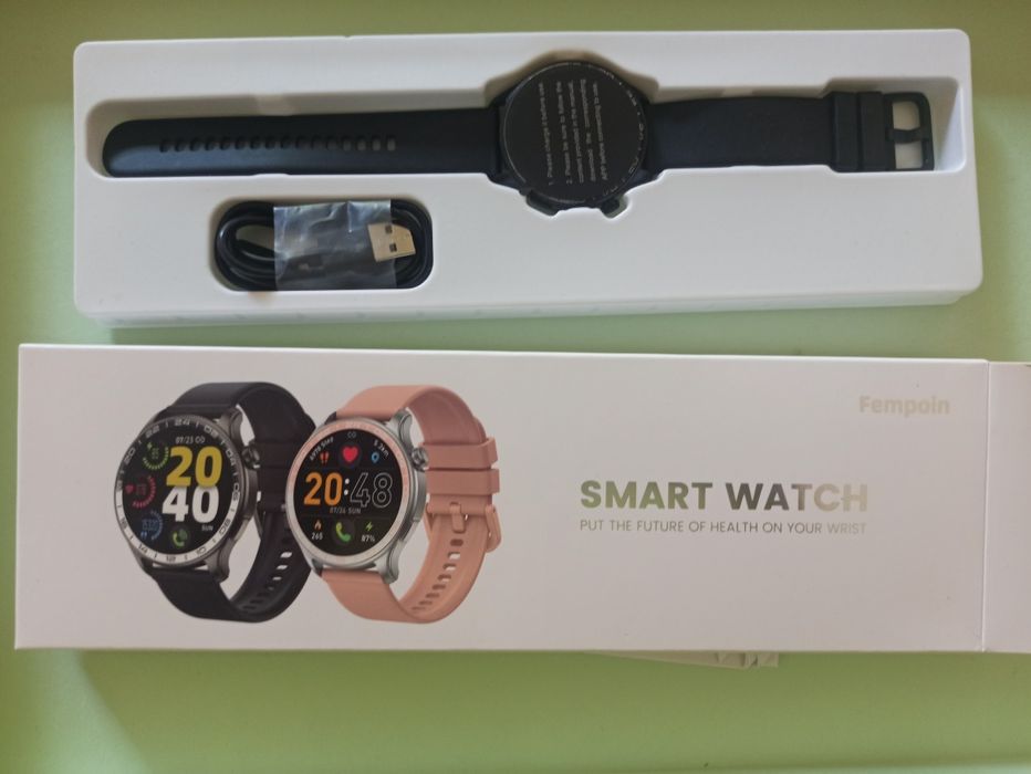 Smartwatch Fempoim Amoled hd de 1,43"