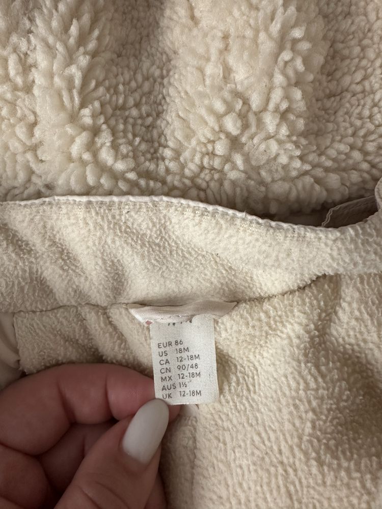 Зимовий дитячий комбінезон H&M 12-18 міс  86р