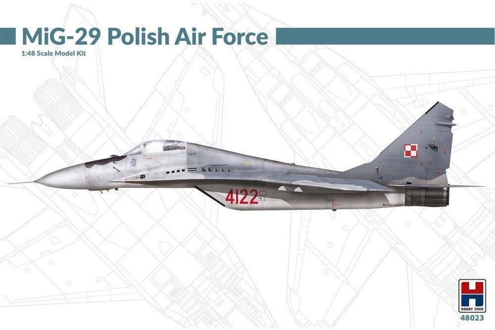 Hobby 2000 MiG-29 Polish Air Force 1/48 model do sklejania 48023