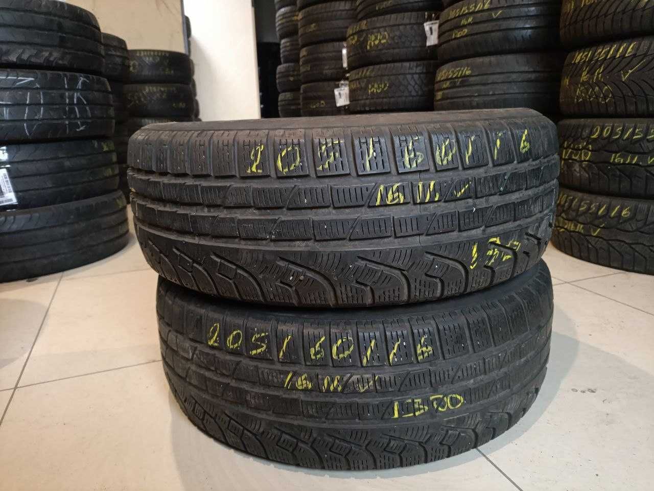 Пара шин 205/60R16 92H Pirelli Sottozero Winter 210