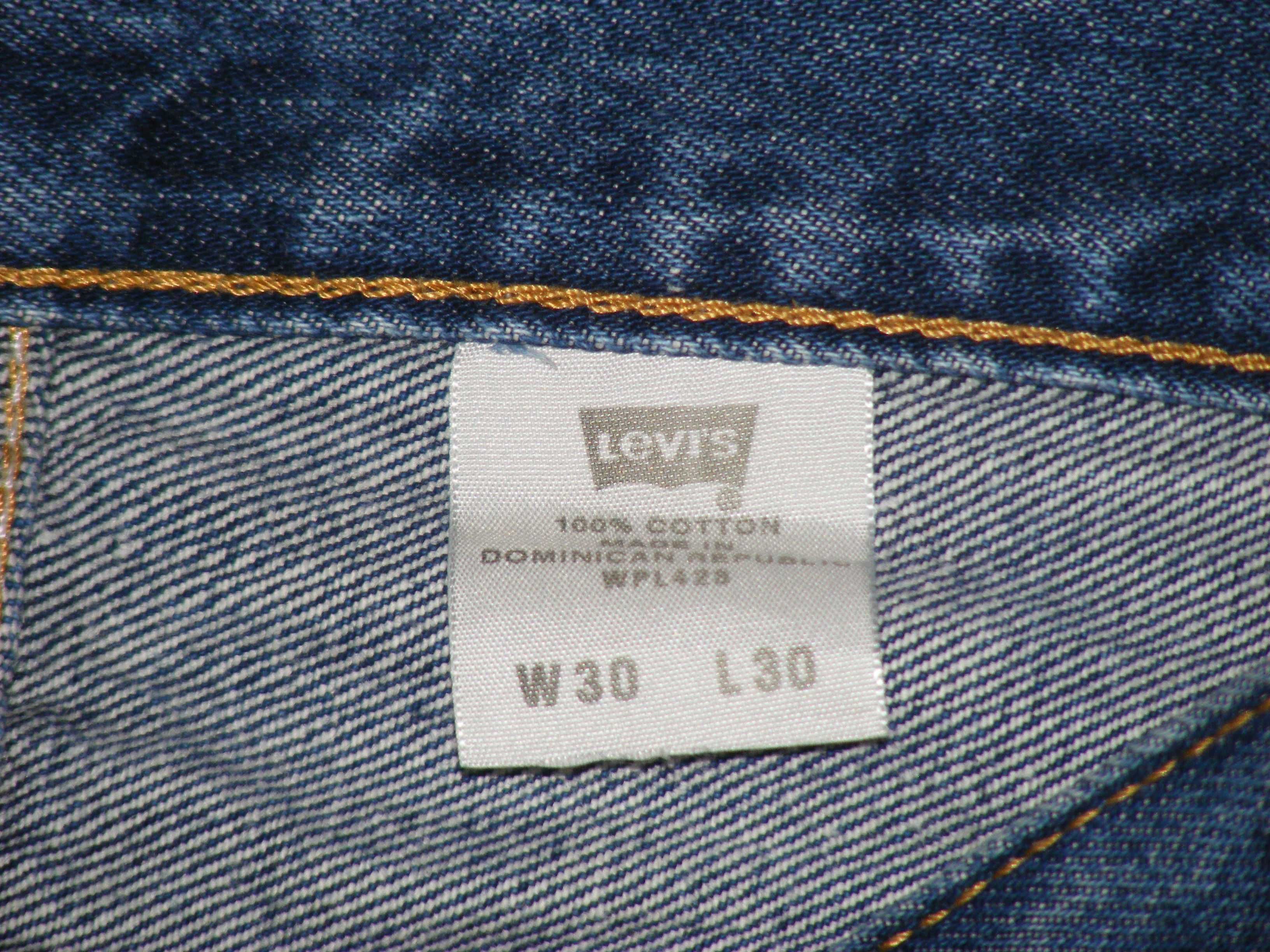 Spodnie Levis Strauss 501 roz.W30 L30