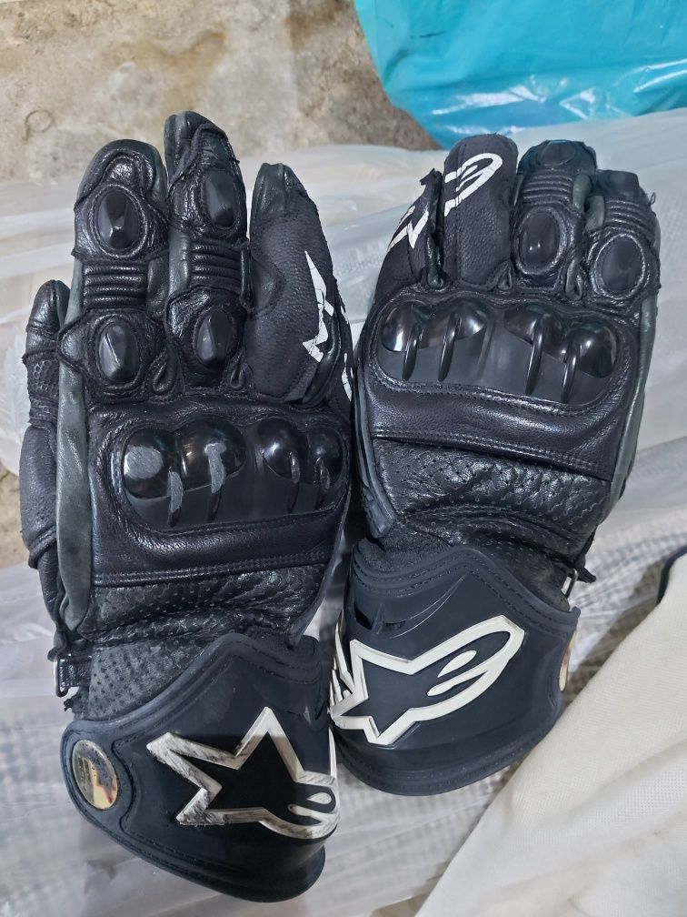 Luvas pele Alpinestar GP tech