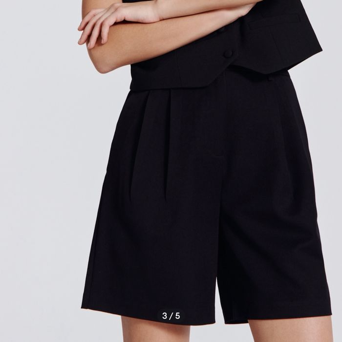 Шорти бермуди чорні