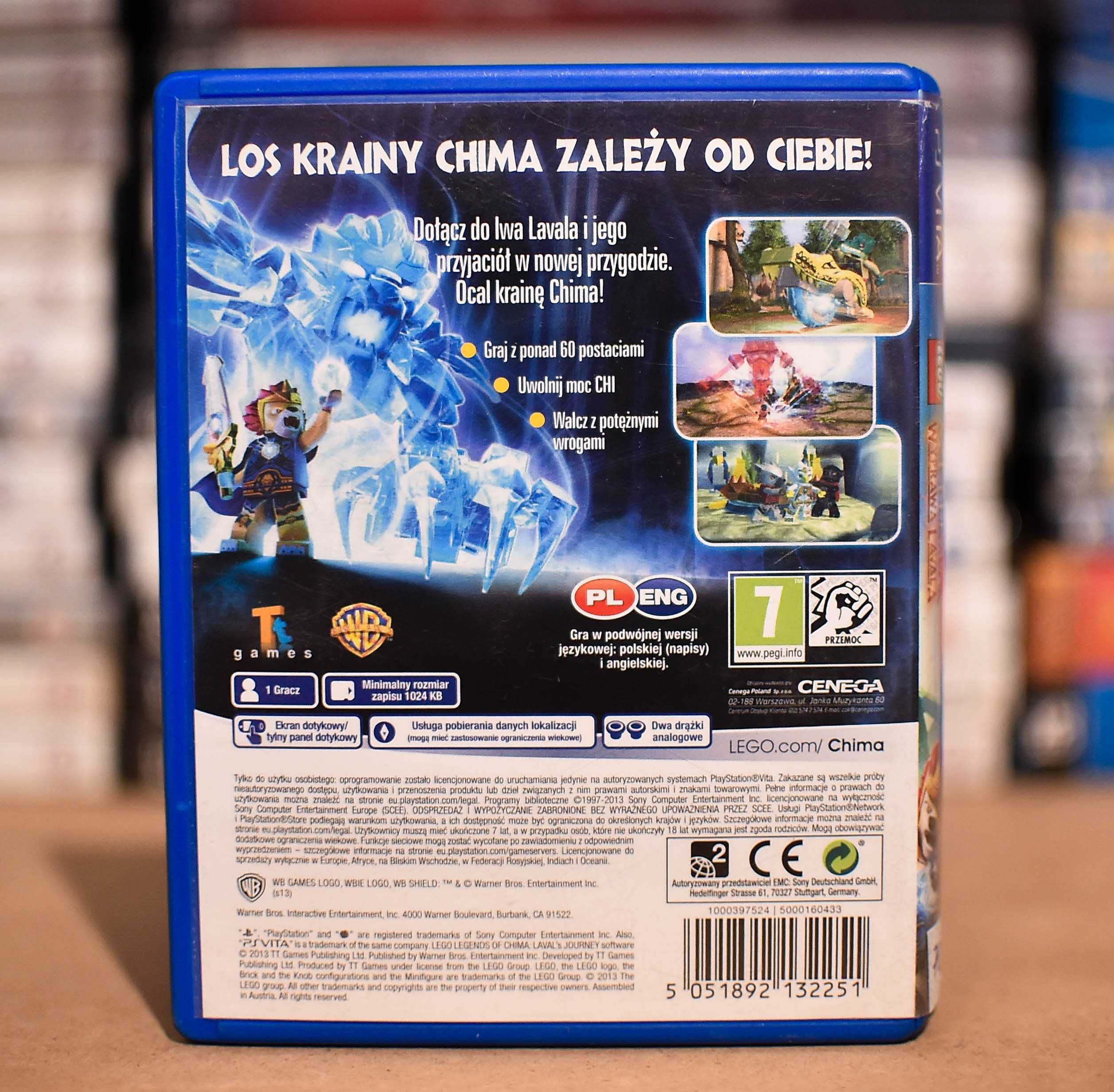 (PS VITA) LEGO Chima Wyprawa Lavala PL