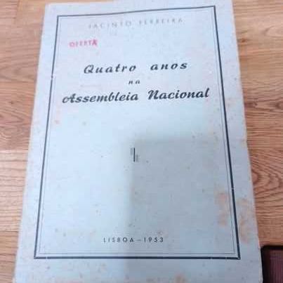 vendo livro quatro anos na assembleia da republica