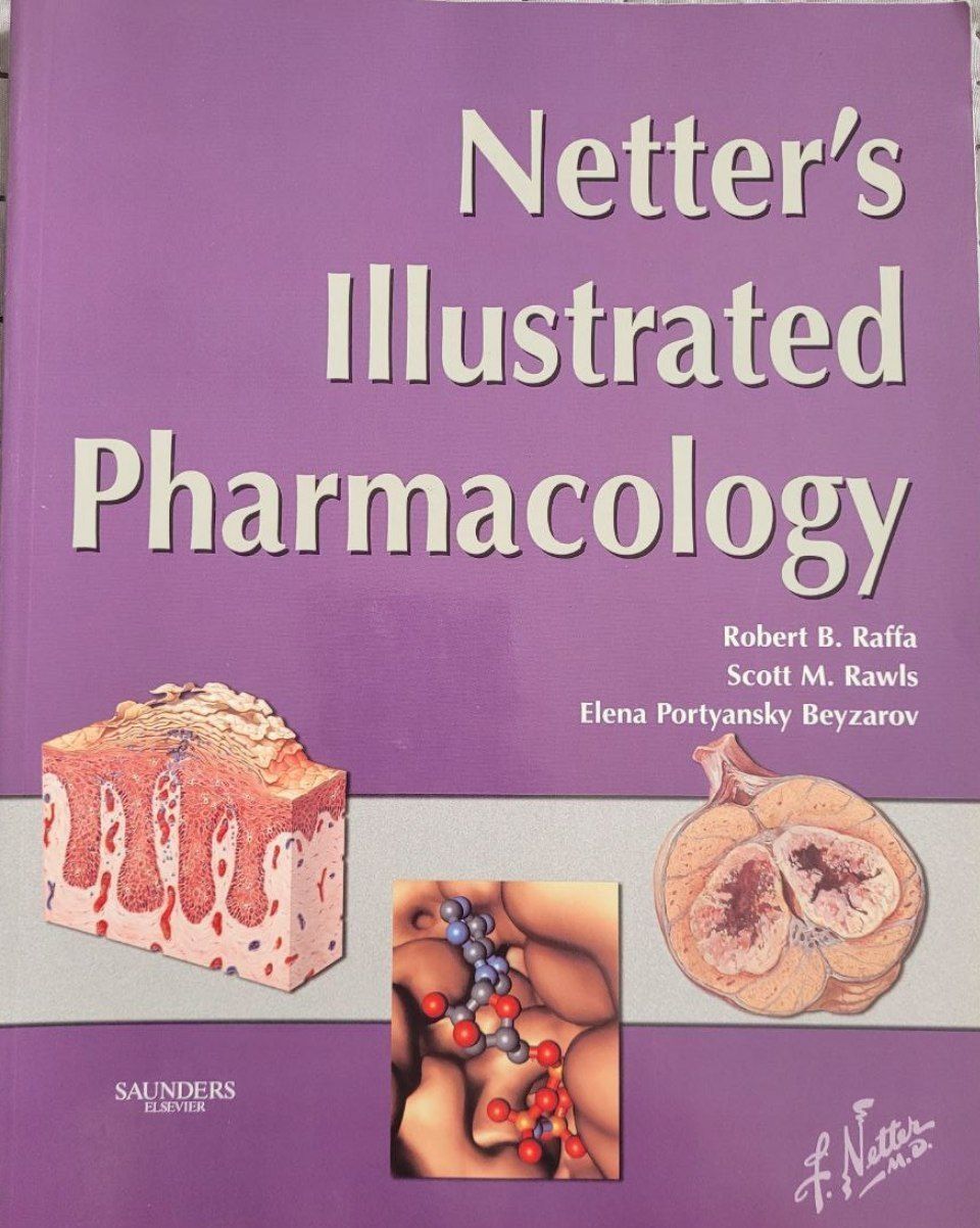 Ілюстрована фармакологія Неттера / Netter's Illustrated Pharmacology.