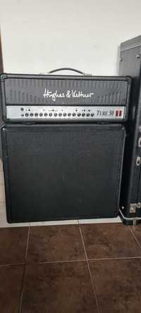 Wzmacniacz Tube50 + kolumna Hughes&Kettner GL212 2x12 G12T-75 England