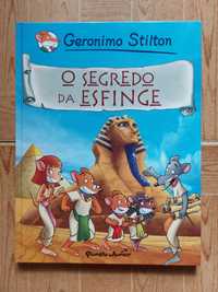 Livro "Geronimo Stilton: O Segredo da Esfinge"