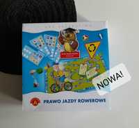 Gra edukacyjna Prawo jazdy rowerowe Alexander planszowa, znaki drogowe
