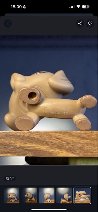 Zestaw trzech figurek LPS littlest pet shop