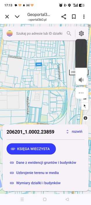 Sprzedam działkę przy ul. Geodetów w Łomży