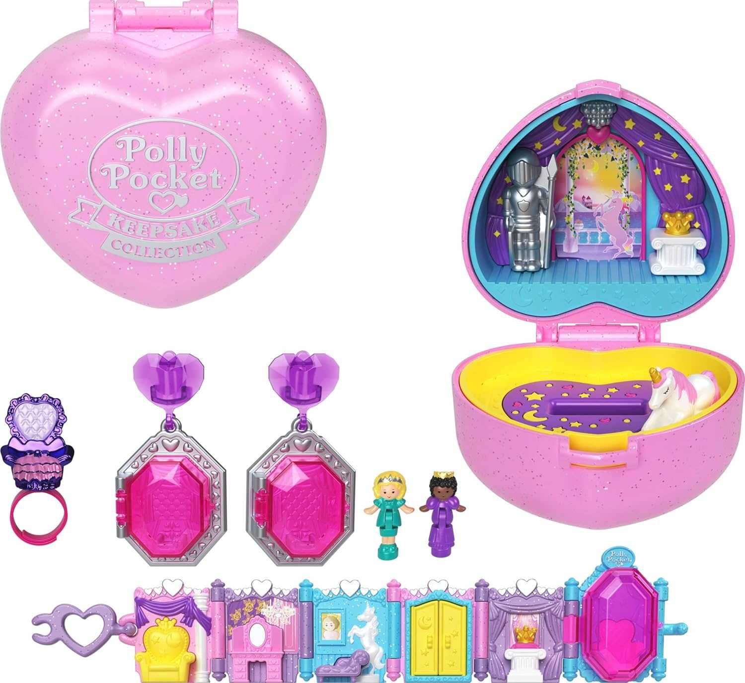 Поллі Покет Polly Pocket Keepsake Collection Royal Ball Jewelry