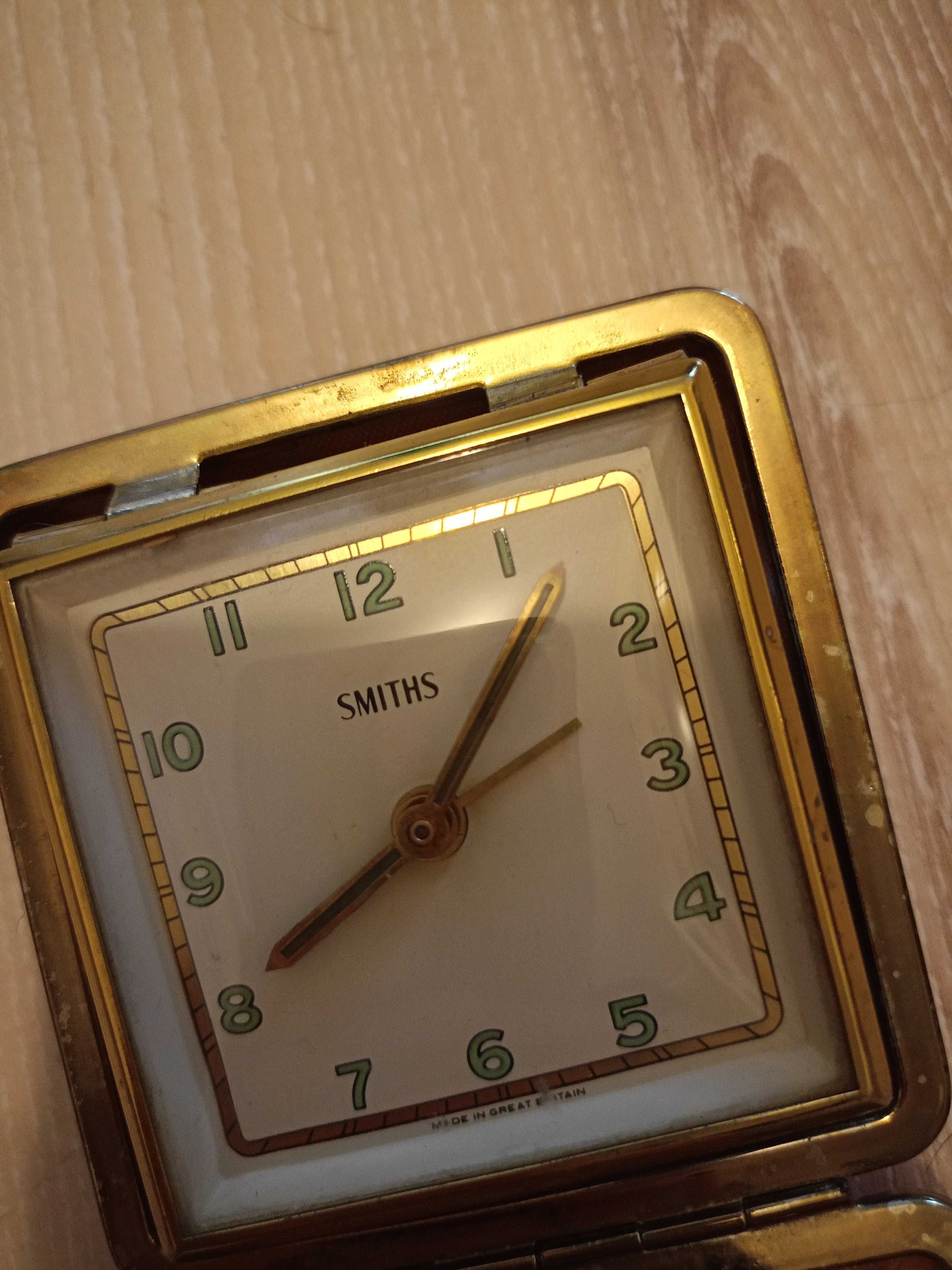 Smiths винтажные дорожные часы будильник