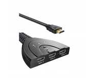Switch HDMI 1080 3 portowy przełącznik 3w1