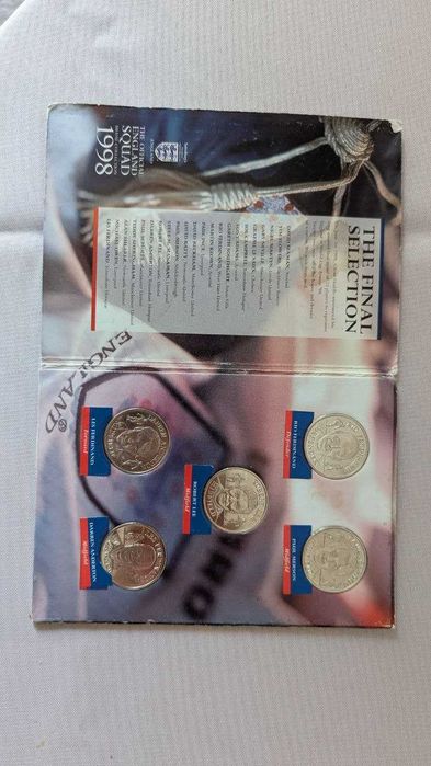 Медалі The official england squad medal collection 1998 the final five