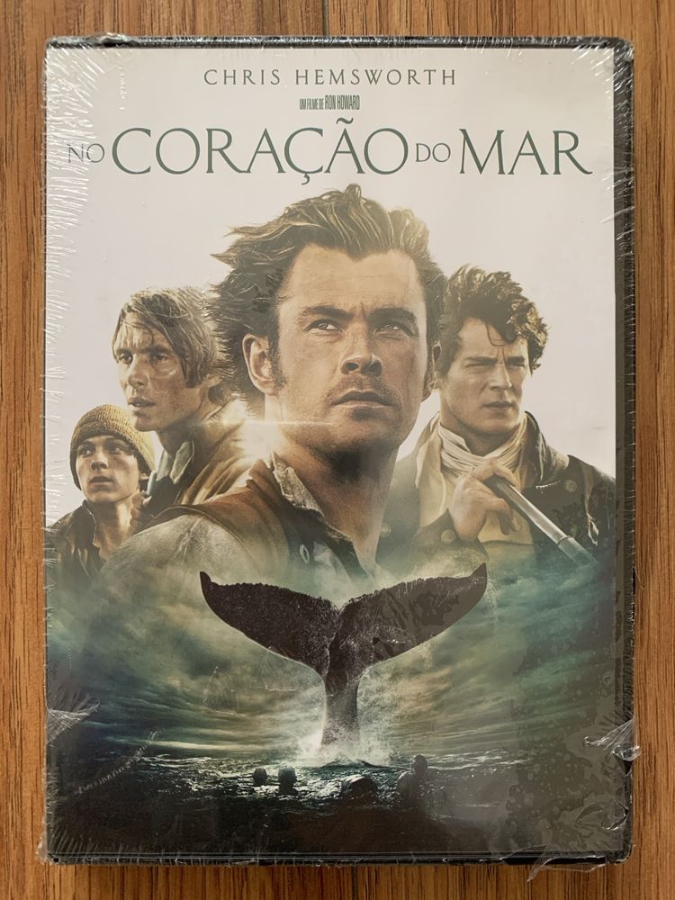 No Coração do Mar - Chris Hemsworth - dvd - Novo e Selado