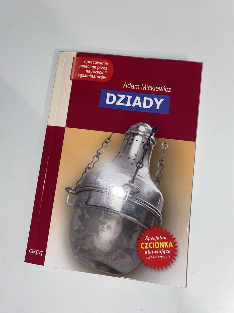 Książka Lektura Dziady