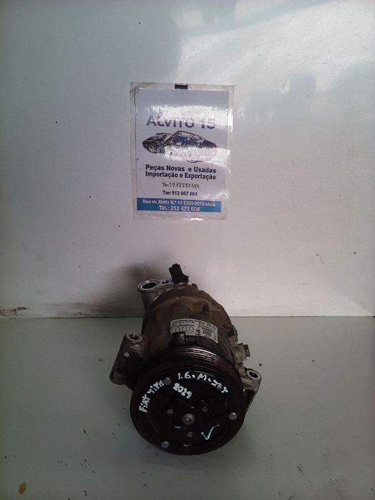 Compressor de ar condicionado / AC  Fiat Tipo 1.6. MultiJet  2021  referência: 01141564  / 52017358