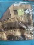 Szal chusta burberry dł 180 cm szer 60 cm jedwab