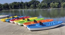 Kajak FUN jednoosobowy SIT on TOP na plażę lub działkę