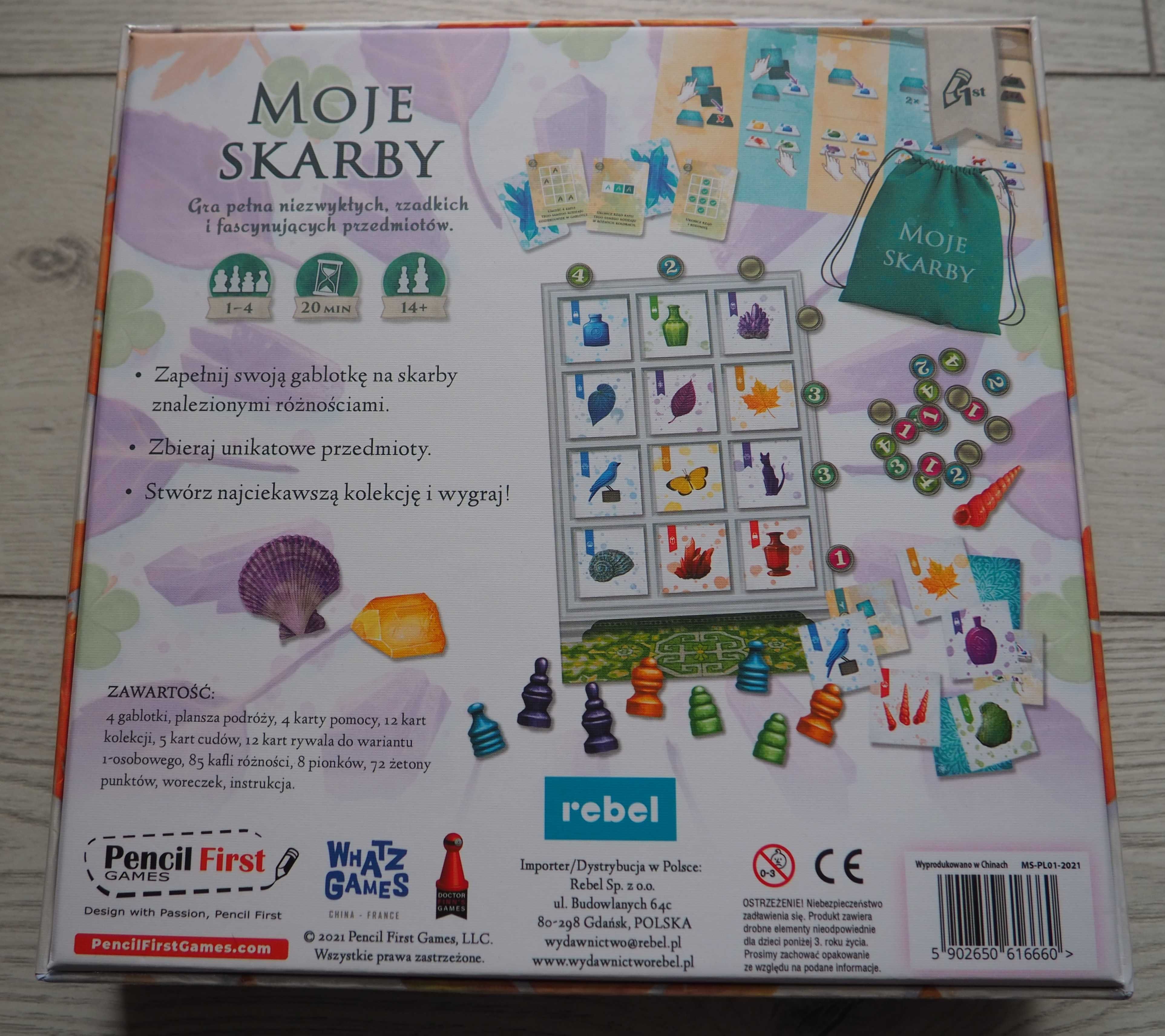 Moje skarby - gra planszowa