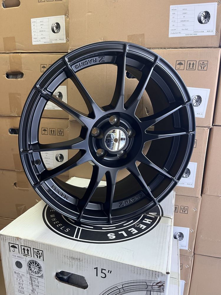 Jantes 17” 5x100 Novas Estilo Ultraleggera Preto Matte