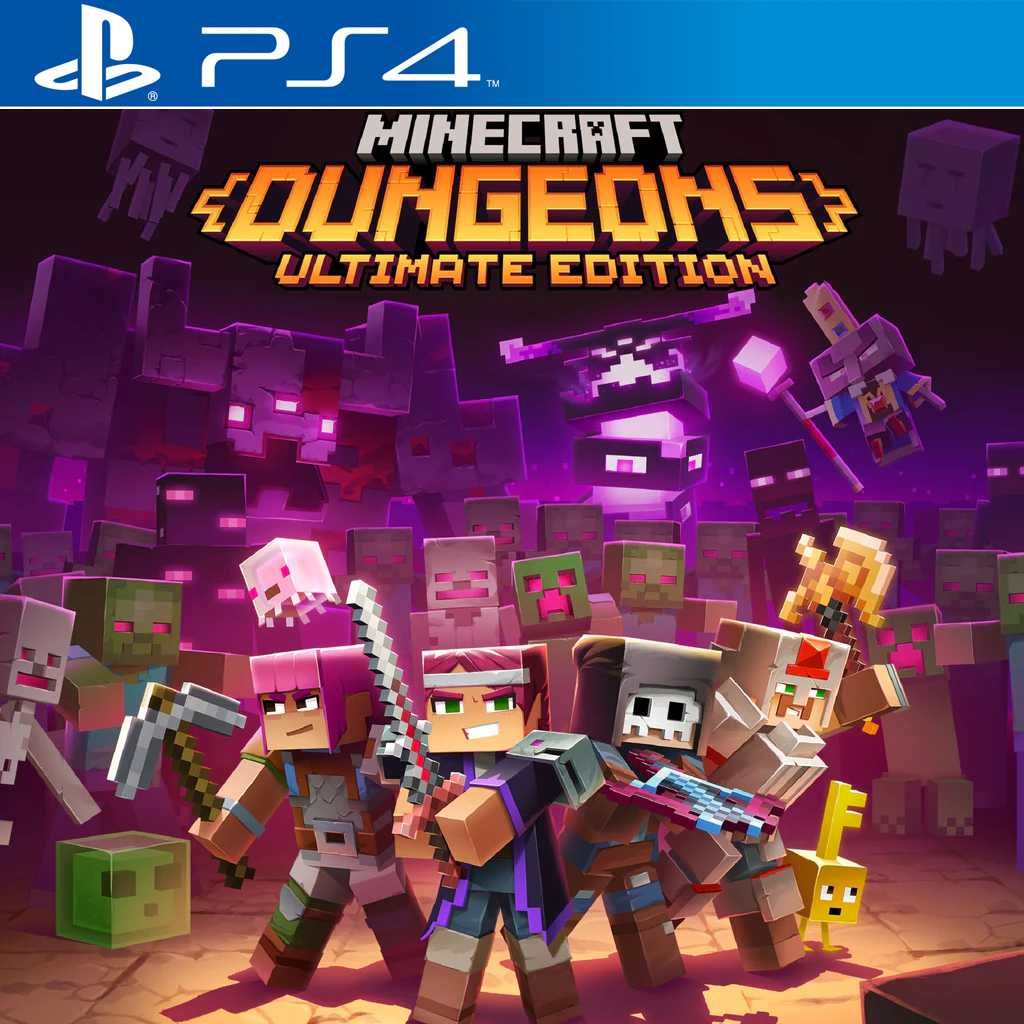 Minecraft PS4/PS5 НЕ ДИСК Dungeons Ultimate Edition Legends Deluxe