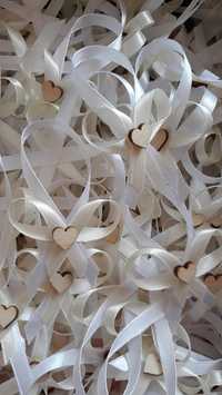 50 szt kotyliony przypinki dla gości ślubne weselne