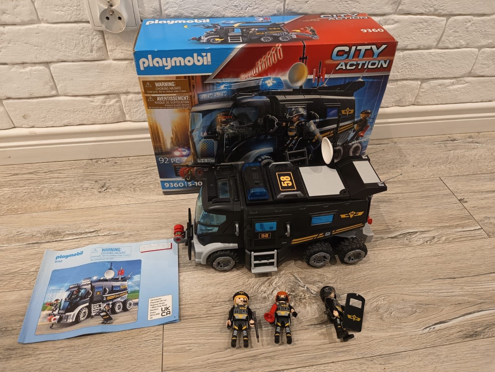 Playmobil 9360 city Acton pojazd jednostki specjalnej policji