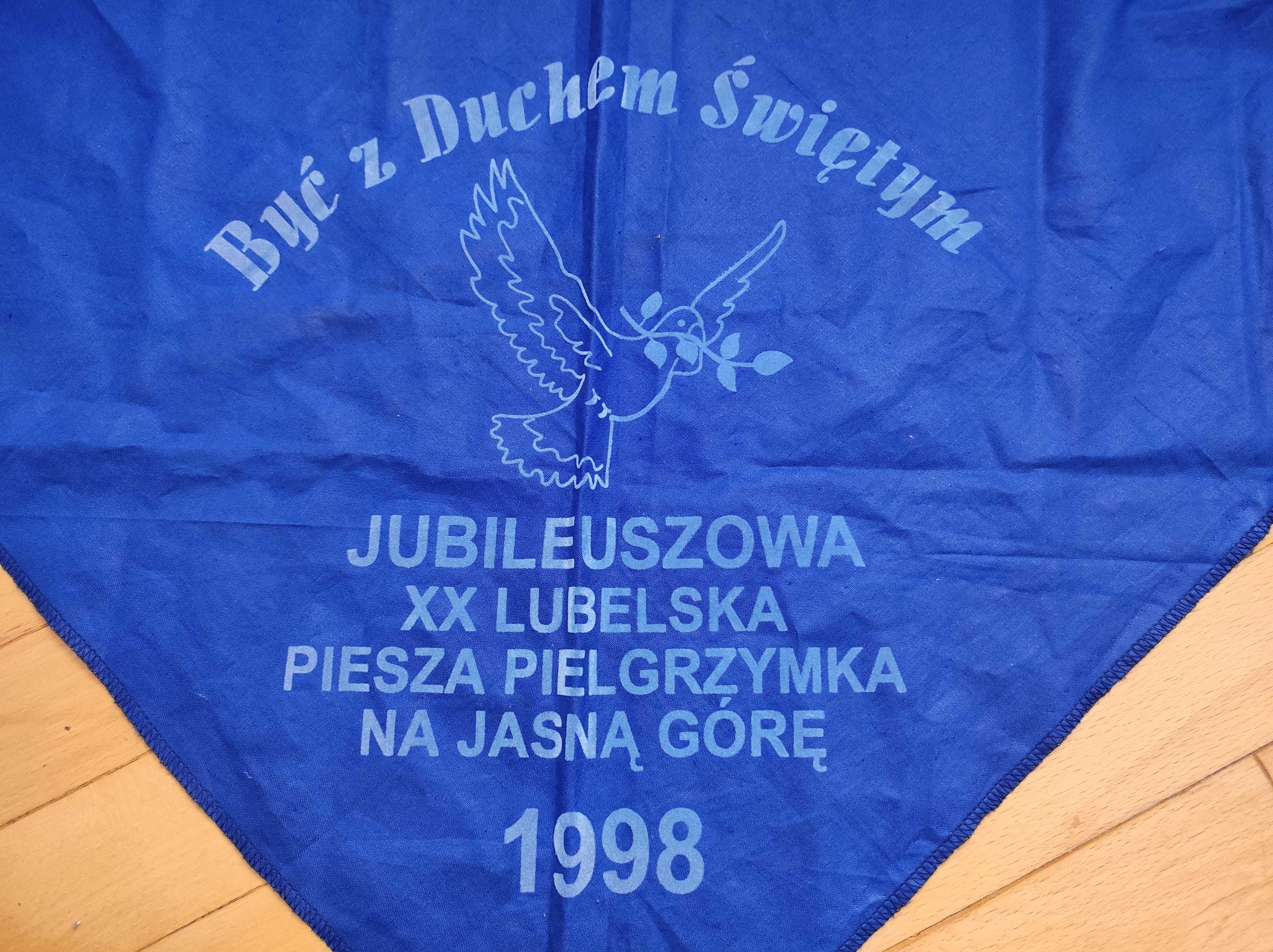 Chusta z pielgrzymki na Jasną Górę 1998 Nowa