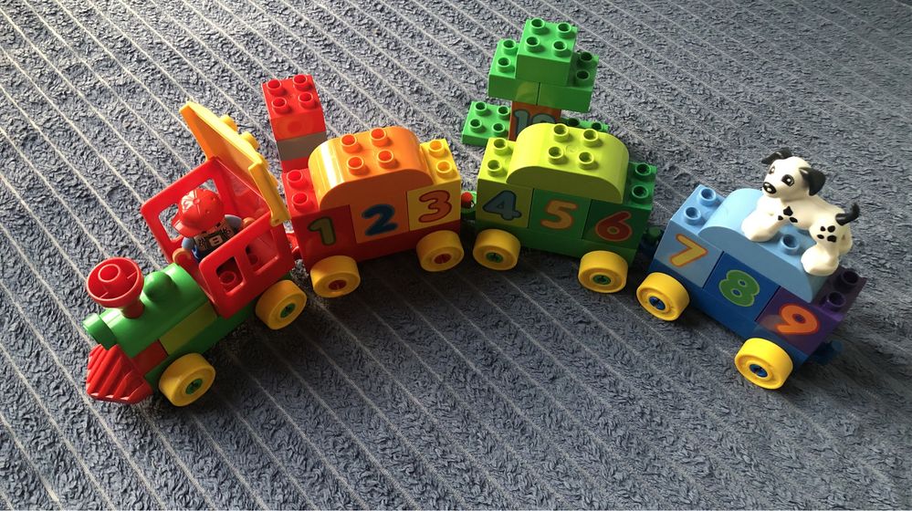 Конструктори LEGO Duplo Лічи та грай 10558, Машинки-трансформери 10552