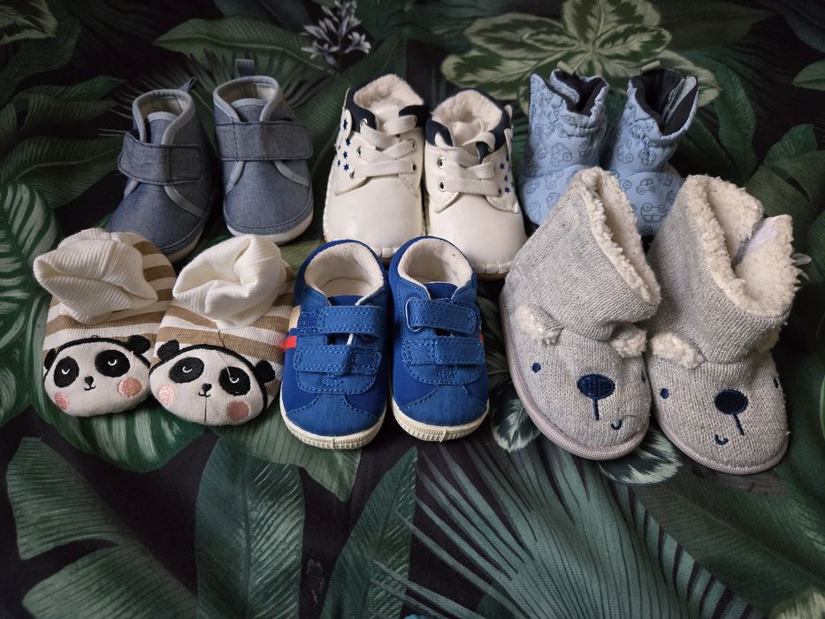 Buciki i paputki 6 par