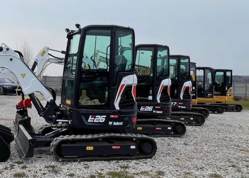Minikoparka BOBCAT E 34 Cat 302,7 e55 e60 prosto z importu e34 3
