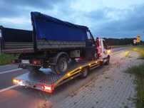 Usługi transportowe, Autolaweta, Przewóz maszyn rolniczych, Laweta