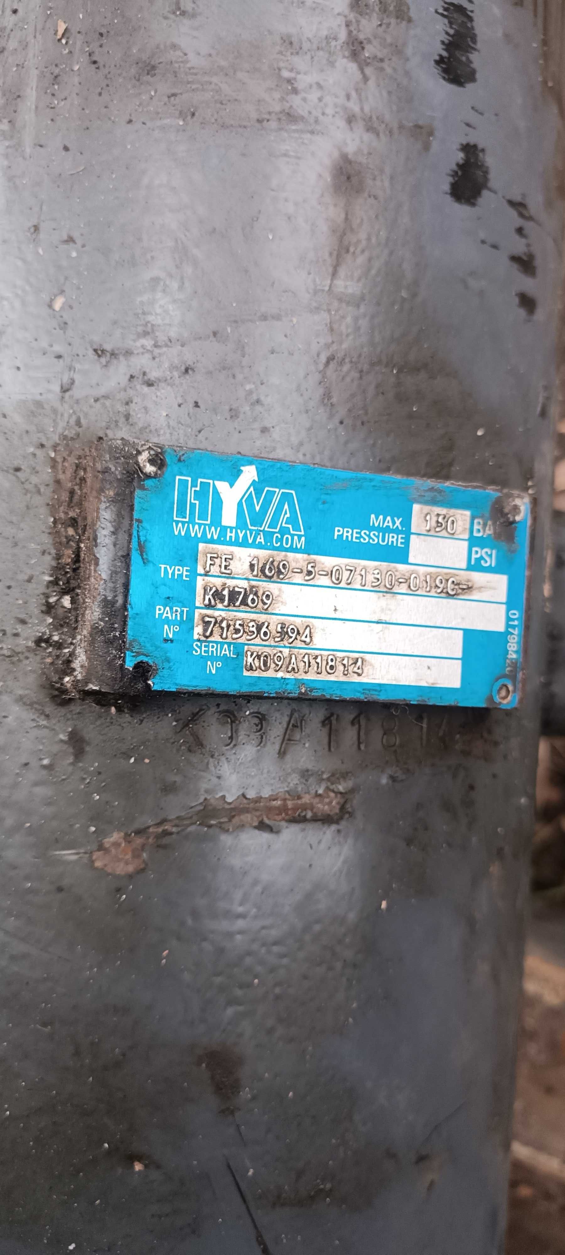 Гідроцеліндр Hyva FE 169-5-07130-019C під реставрацію для полуприуепа