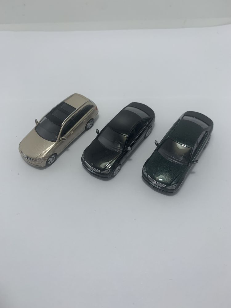 Conjunto 3 Mercedes da Busch escala 1/87