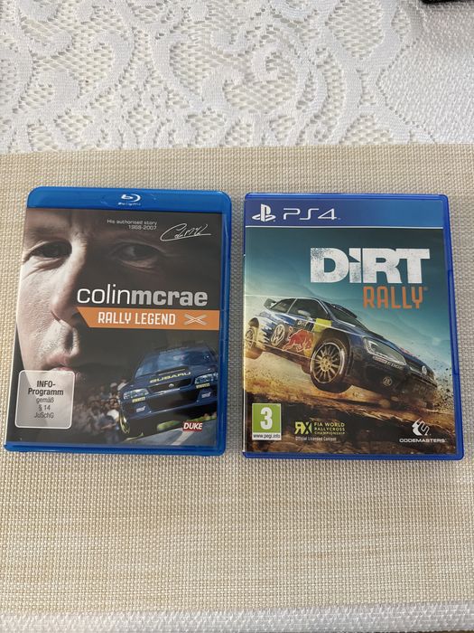 Gra ps4 dirt rally +film z kolekcji limitowanej rally legend