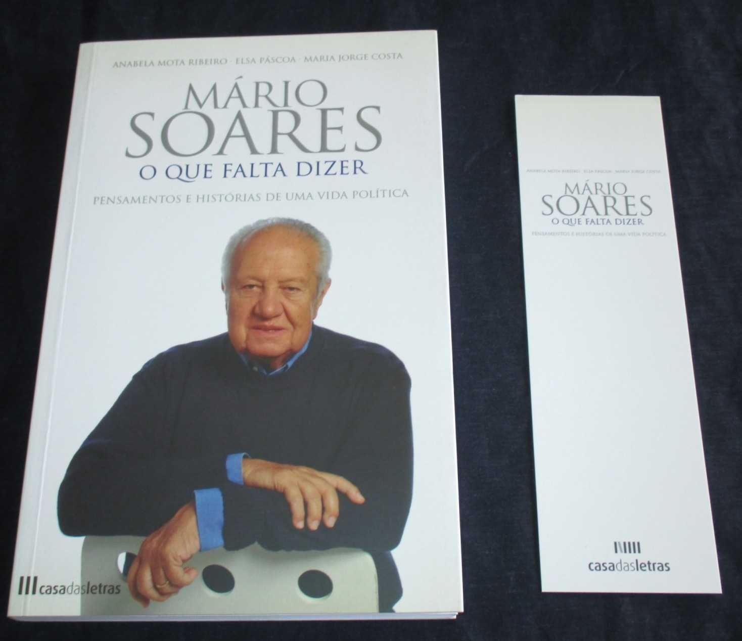 Livro Mário Soares O que falta dizer