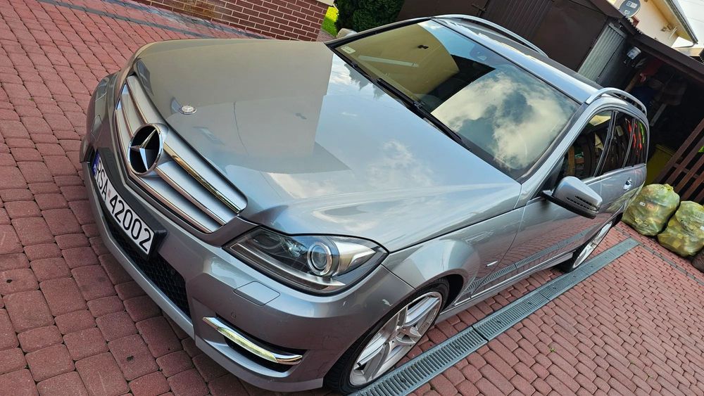 Mercedes-Benz Klasa C 350CDI V6 265KM AMG 2011 W204 Lift BŁadny Avangarde Film Zamiana Sanok