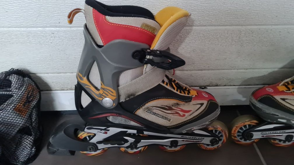 Patins em linha rollerblade tamanho 36 a 40