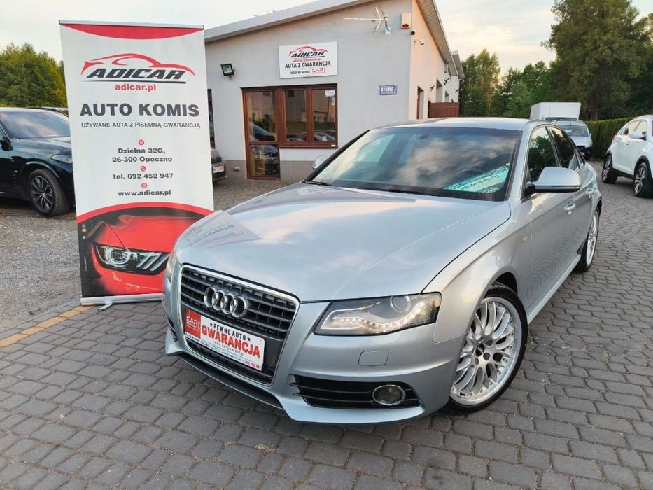 Audi A4 Limousine 1.8 TFSi # S Line # Ledy # Xenon # Navi # Felga # Piękna! GWARANCJA !!