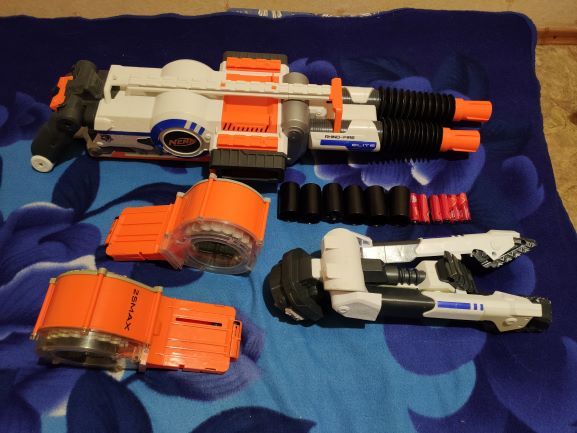 Nerf Elite Rhino-Fire