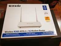 Ruter modem Tenda N300 ADSL2+/3G