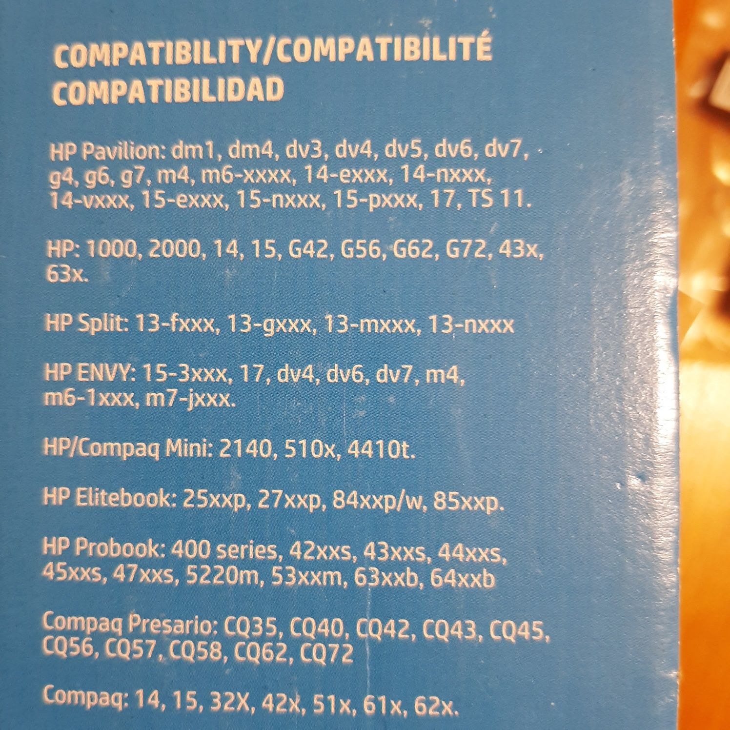 Adaptador HP 90w original