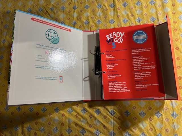 Conjunto Pedagógico - Inglês - 5º Ano  - "Ready, Set, Go! 5"