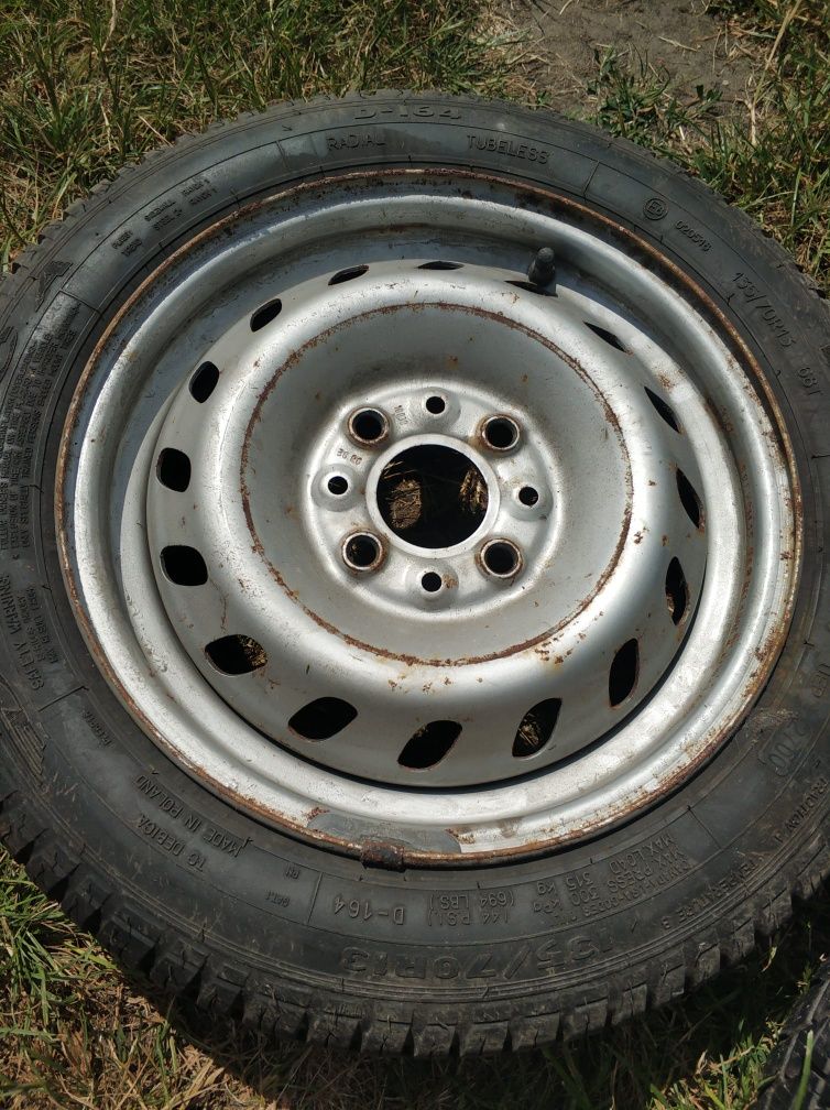 Koła zapas ford 5x108 15r  4x98 13r Seicento Cinquecento focus MK2