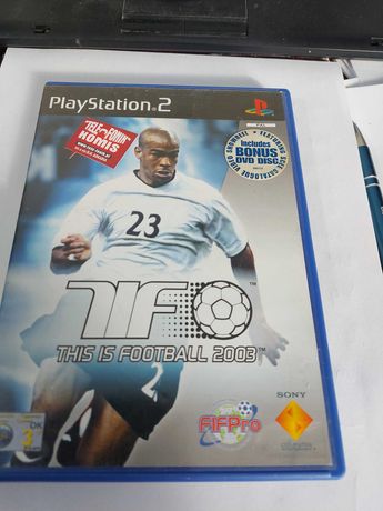 This is Football 2003. Gra na PS2.
