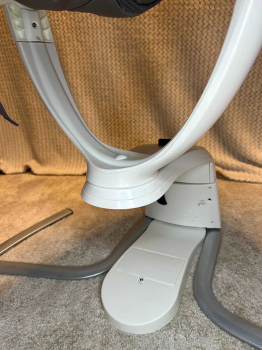 Leżaczek Babymoov Swoon Motion Zinc szaro-biały